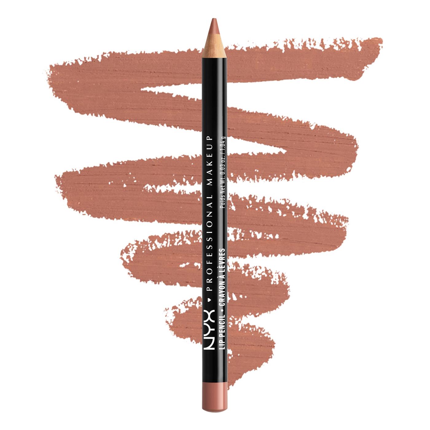 NYX Slim Lip Pencil - Peekaboo Neutral; image 4 of 4