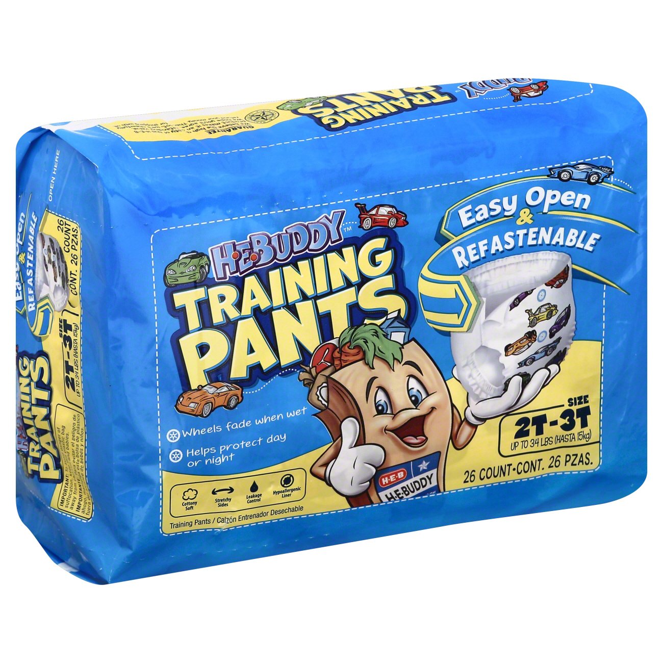 HEBuddy Boys Training Pants 2T & 3T Shop Training pants at HEB