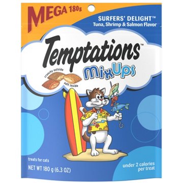 Temptations MixUps Surfer's Delight Flavor Crunchy and Soft Cat Treats