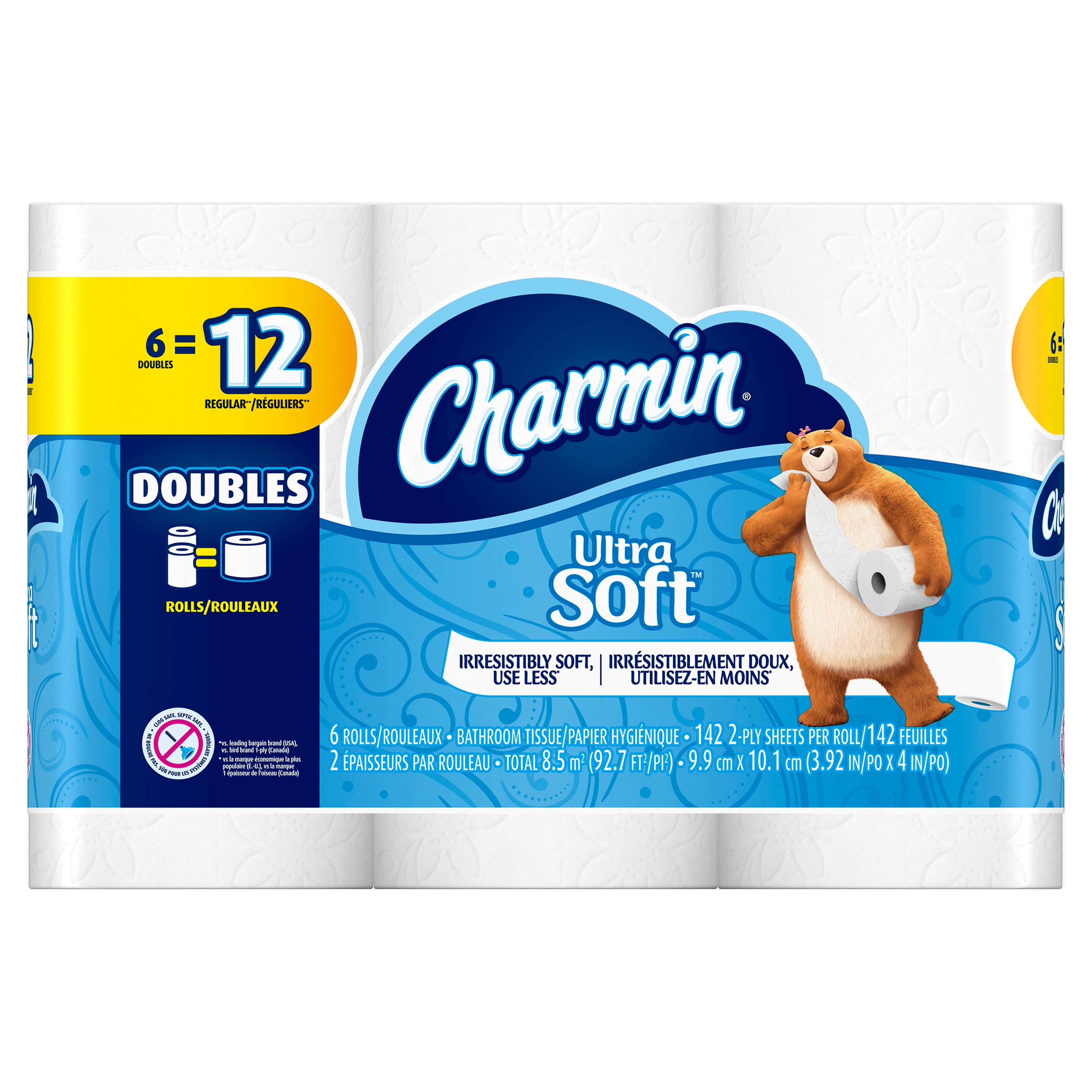 Charmin Ultra Soft Double Roll Toilet Paper Shop Toilet paper at HEB