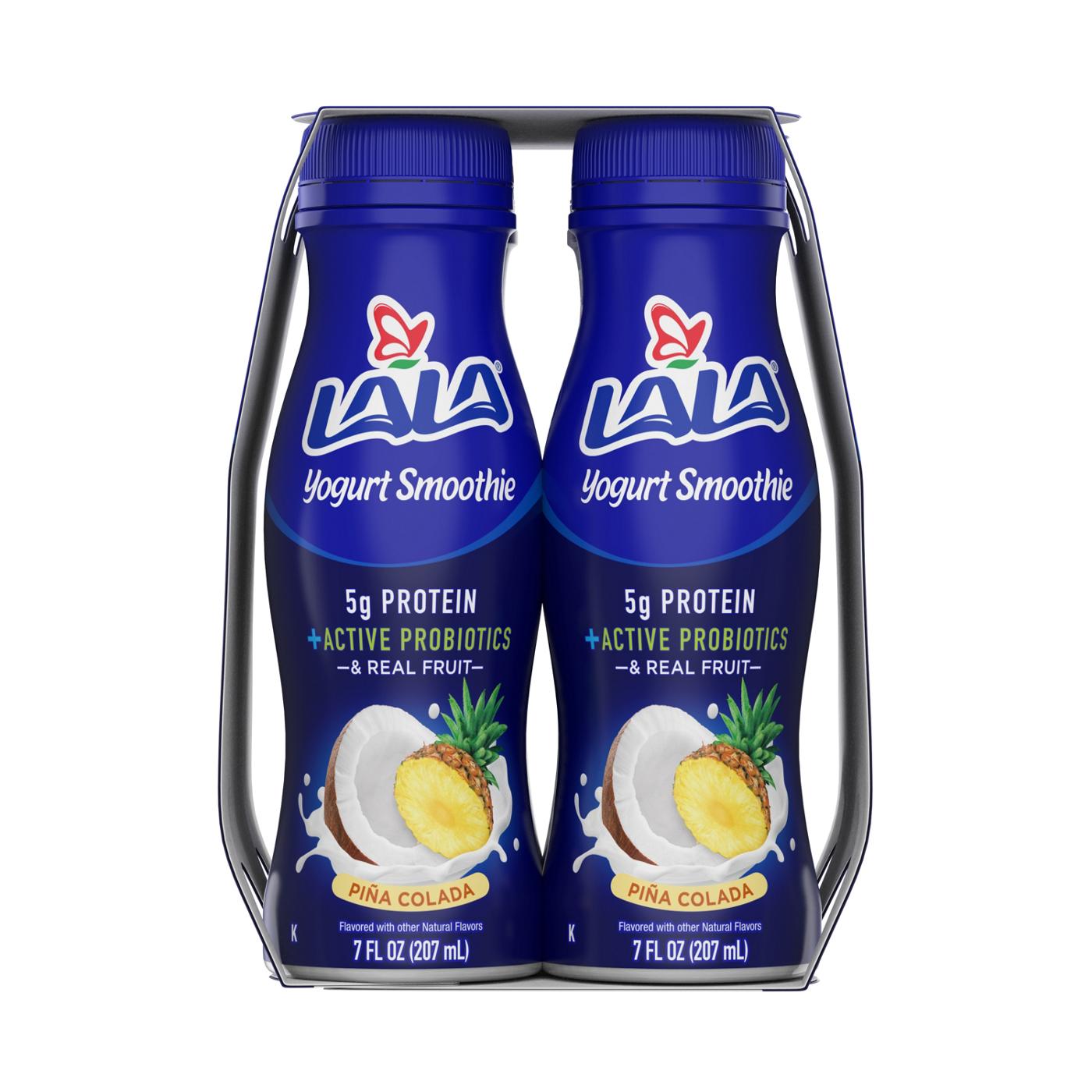 LALA Pina Colada Yogurt Smoothie 7 oz Bottles; image 2 of 3