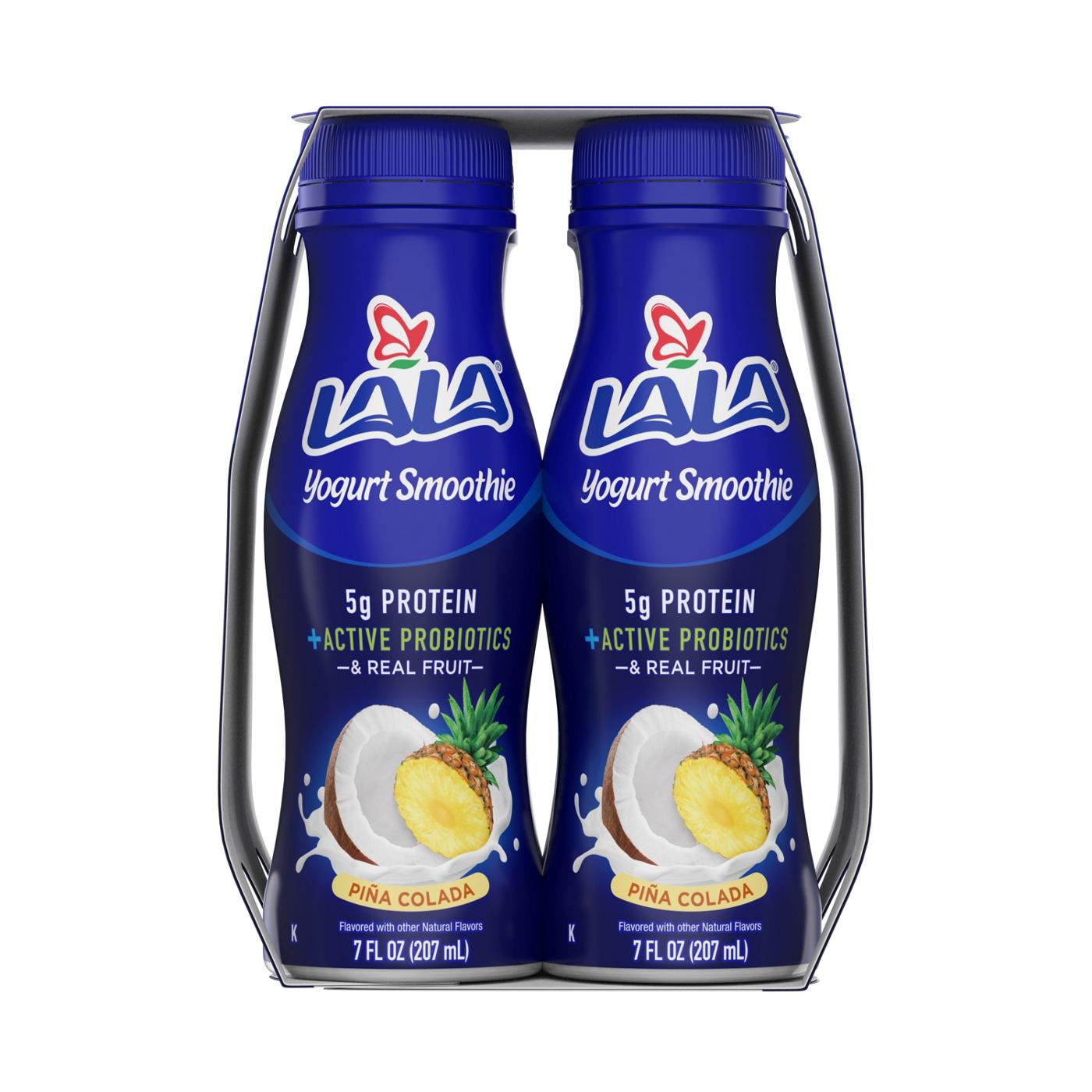 LALA Pina Colada Yogurt Smoothie 7 oz Bottles Shop Yogurt at HEB