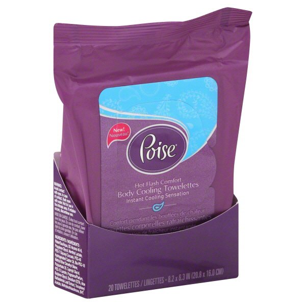 Poise Body Cooling Towelettes - Shop Lubricants at H-E-B