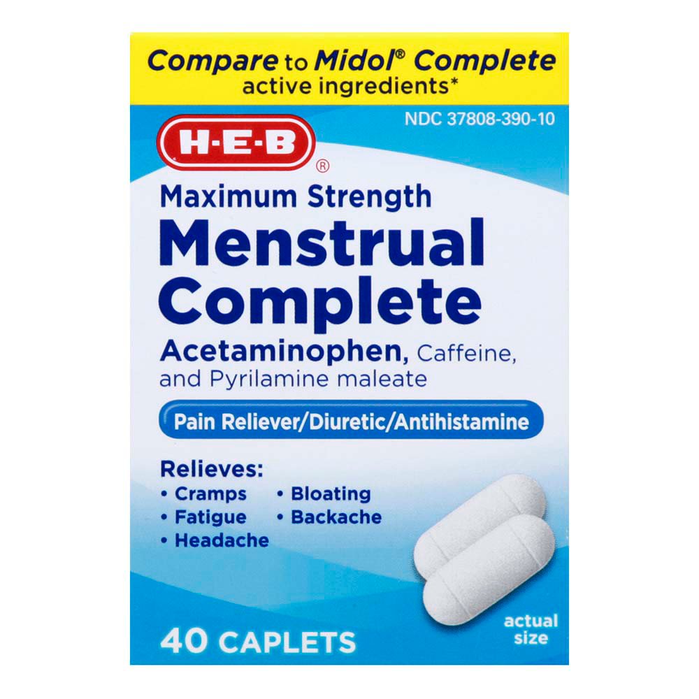 Menstrual Cramp Relief Tablets