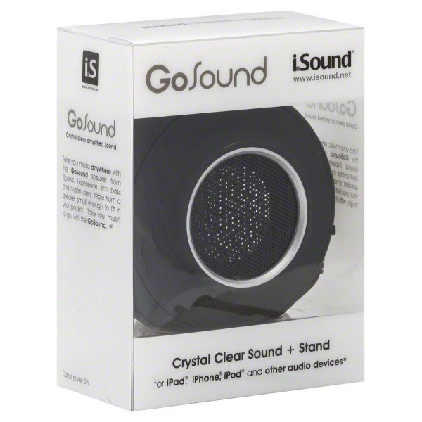 ipod stand with speakers