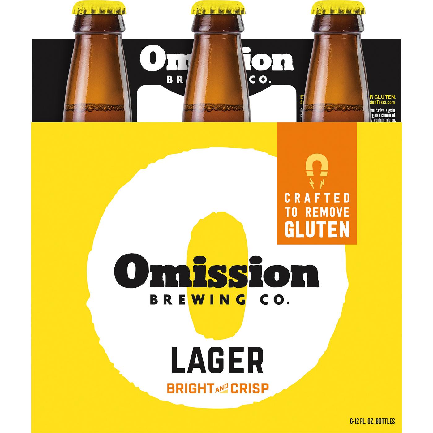 Widmer Brothers Omission Lager  Beer 12 oz  Bottles; image 2 of 2