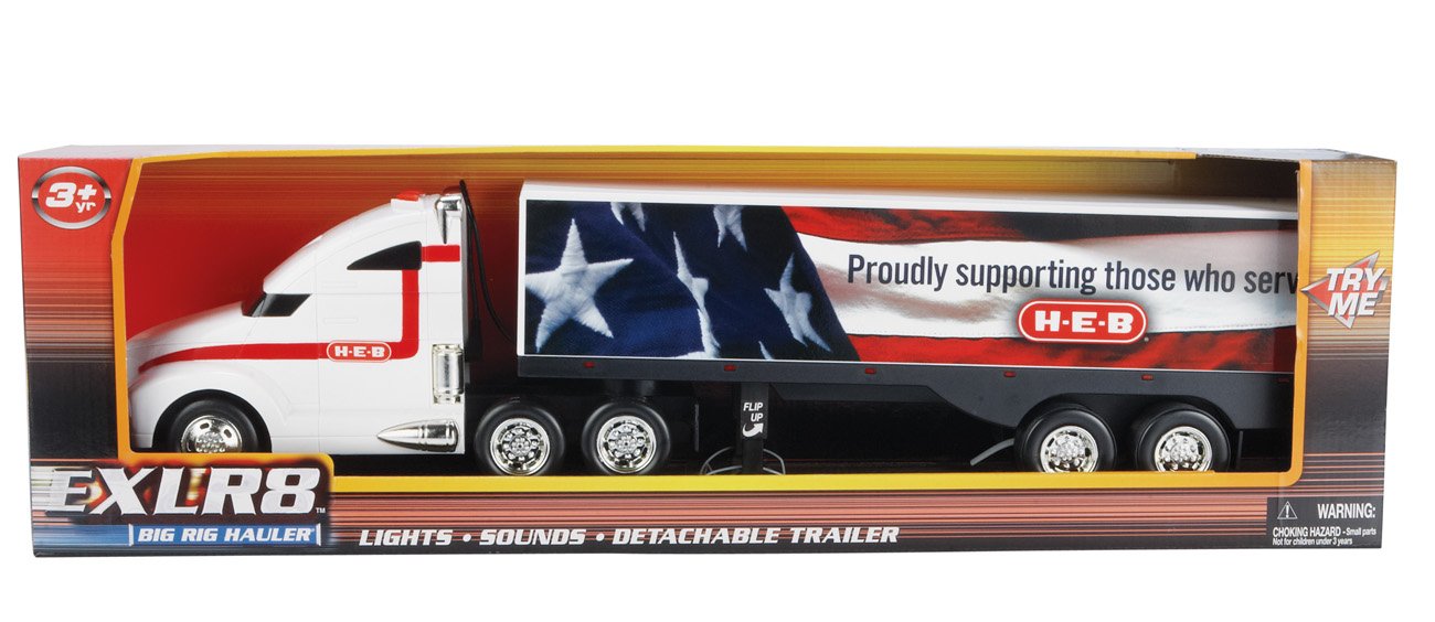 heb 18 wheeler toy