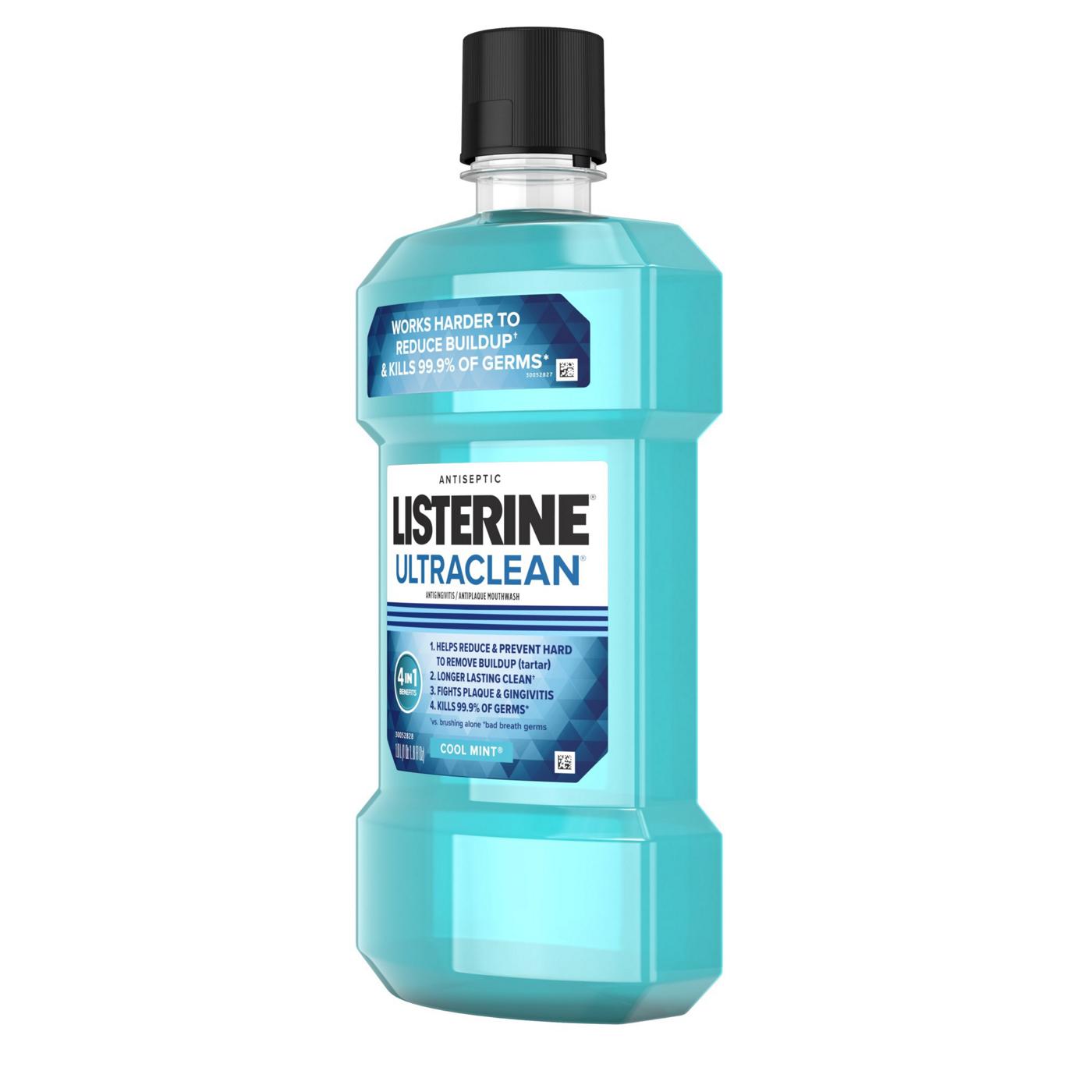 Listerine Ultraclean Antiseptic Mouthwash - Cool Mint; image 5 of 7