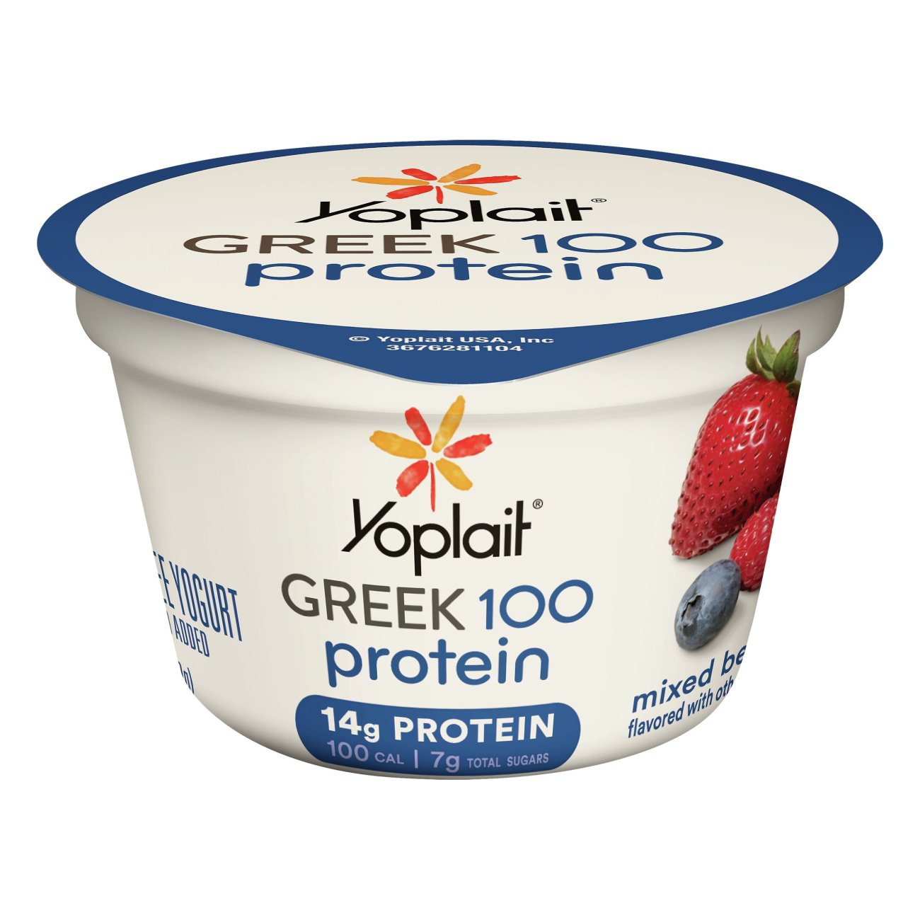 Yoplait Greek 100 Protein Mixed Berry