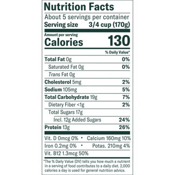 Chobani Greek Non-Fat Blended Yogurt - Strawberry