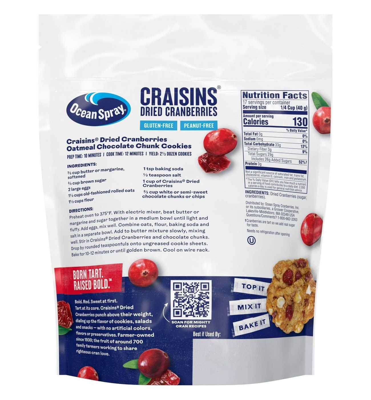 Ocean Spray Craisins Original Dried Cranberries; image 8 of 8