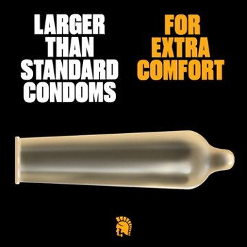 Trojan Magnum Lubricated Condoms, 36 ct