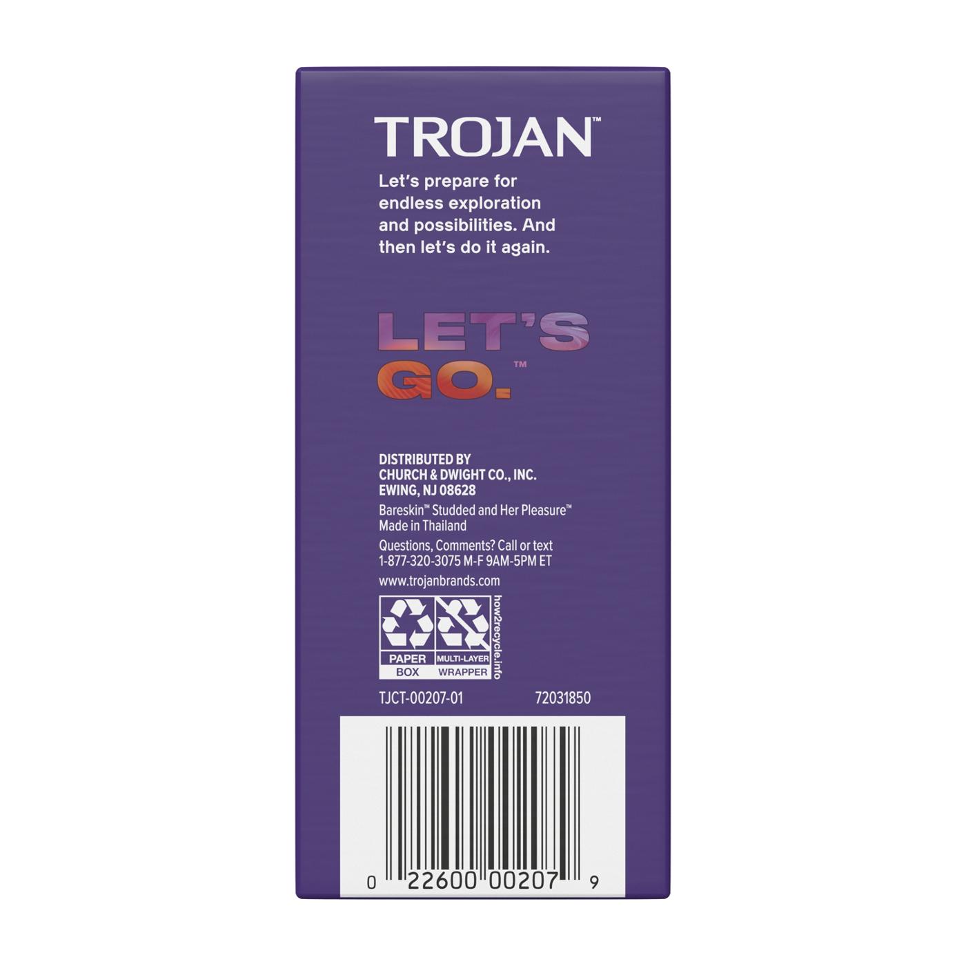 Trojan Trojan Pleasure Pack Condoms; image 2 of 10