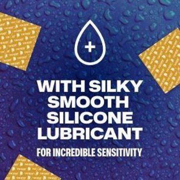 Trojan Ultra Ribbed Lubricated Condoms, 36 ct