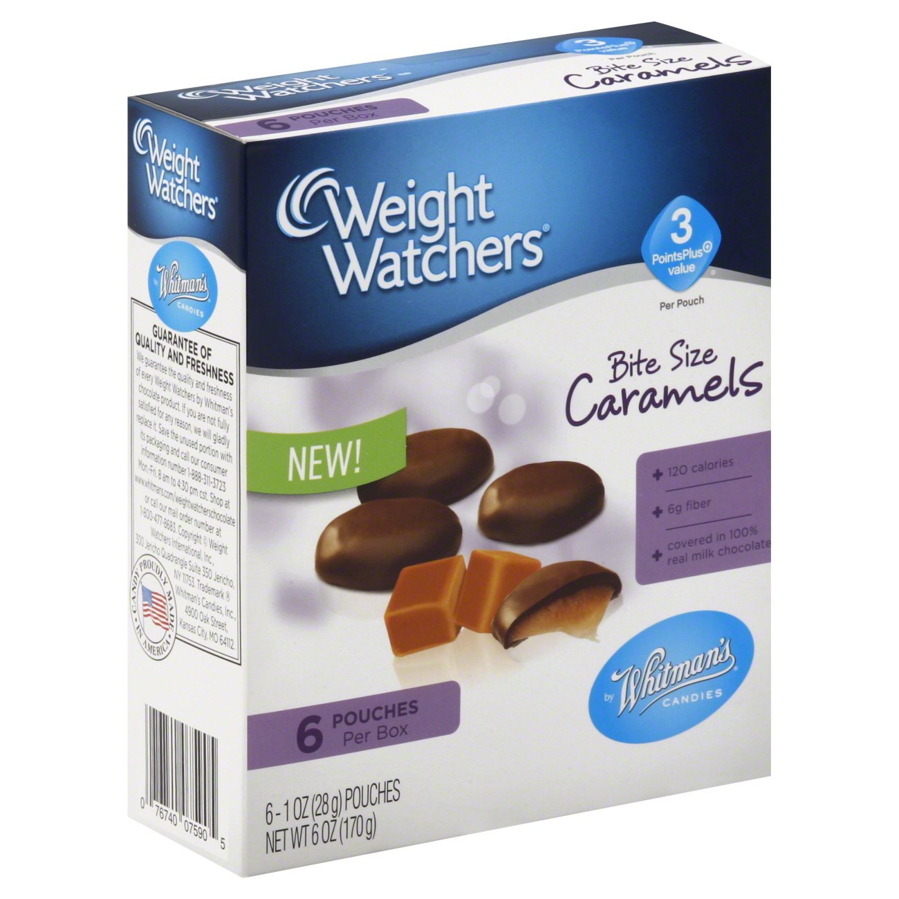 Weight Watchers Caramel Wafers x 5 92g