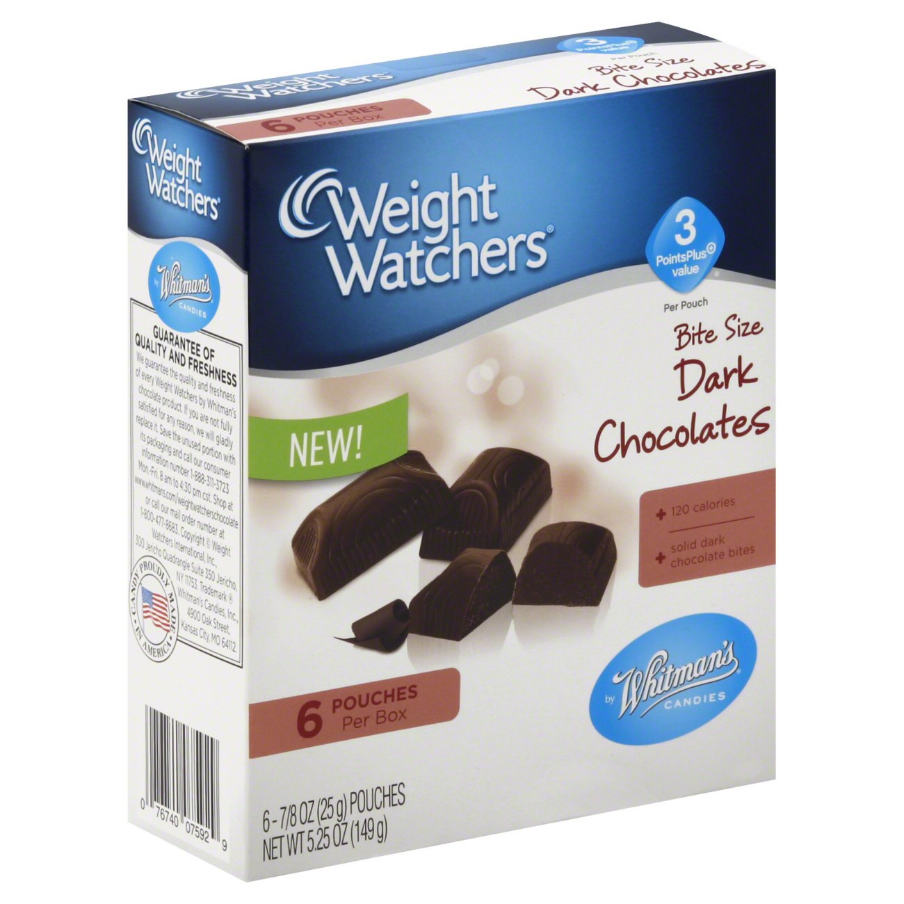 Weight Watchers Bite Size Dark Chocolates Candies Shop Candy at HEB