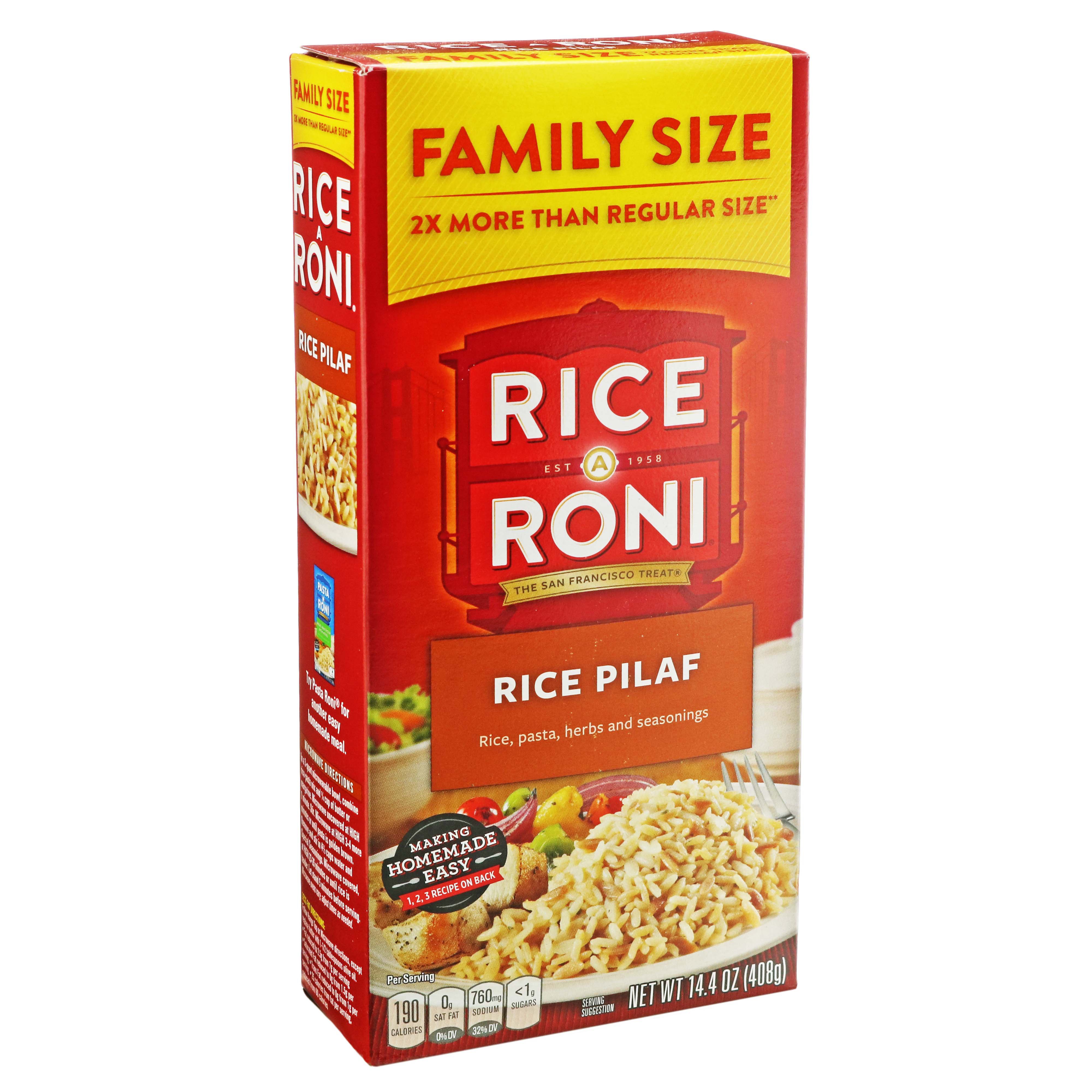 Rice A Roni Rice Pilaf Family Size - Shop Rice & Grains At H-e-b