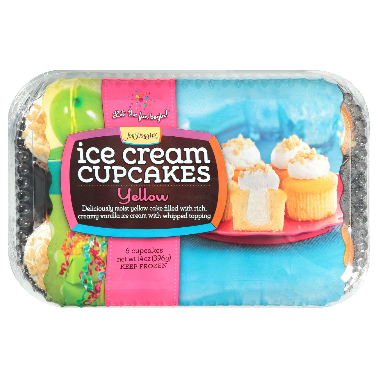 Jon Donaire Yellow Ice Cream Cupcakes Shop Cakes at HEB