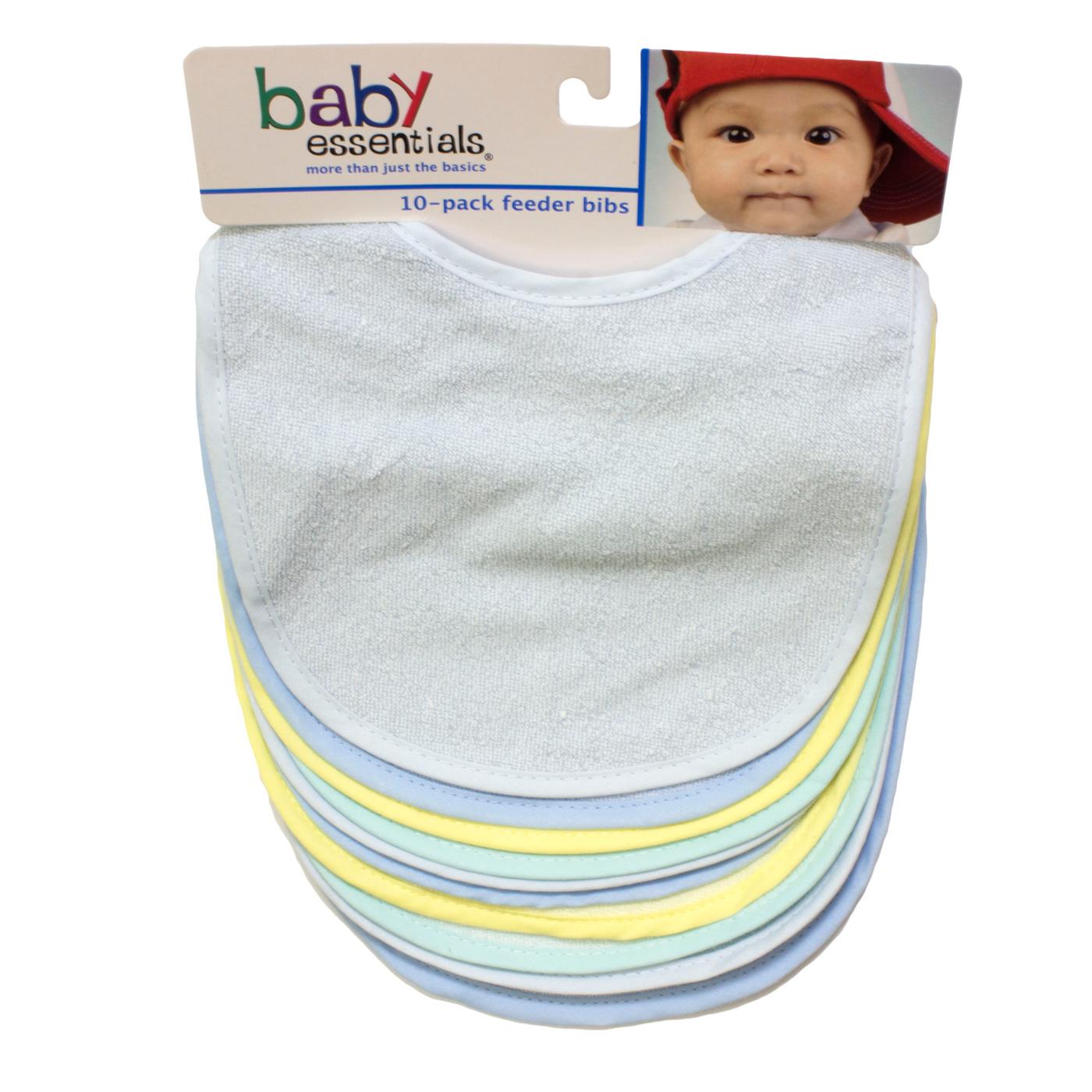 Baby Essentials 10 Pack Boy/Girl Pastel Bibs - Shop at H-E-B