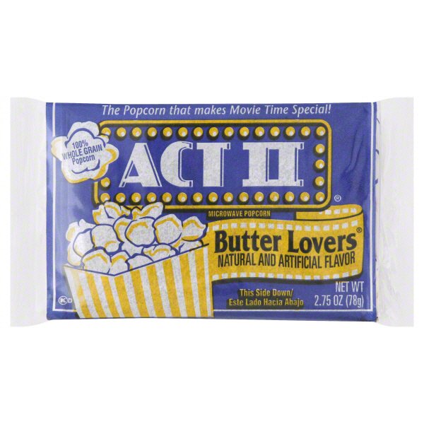 Act II Butter Lovers Microwave Popcorn Shop Popcorn at HEB