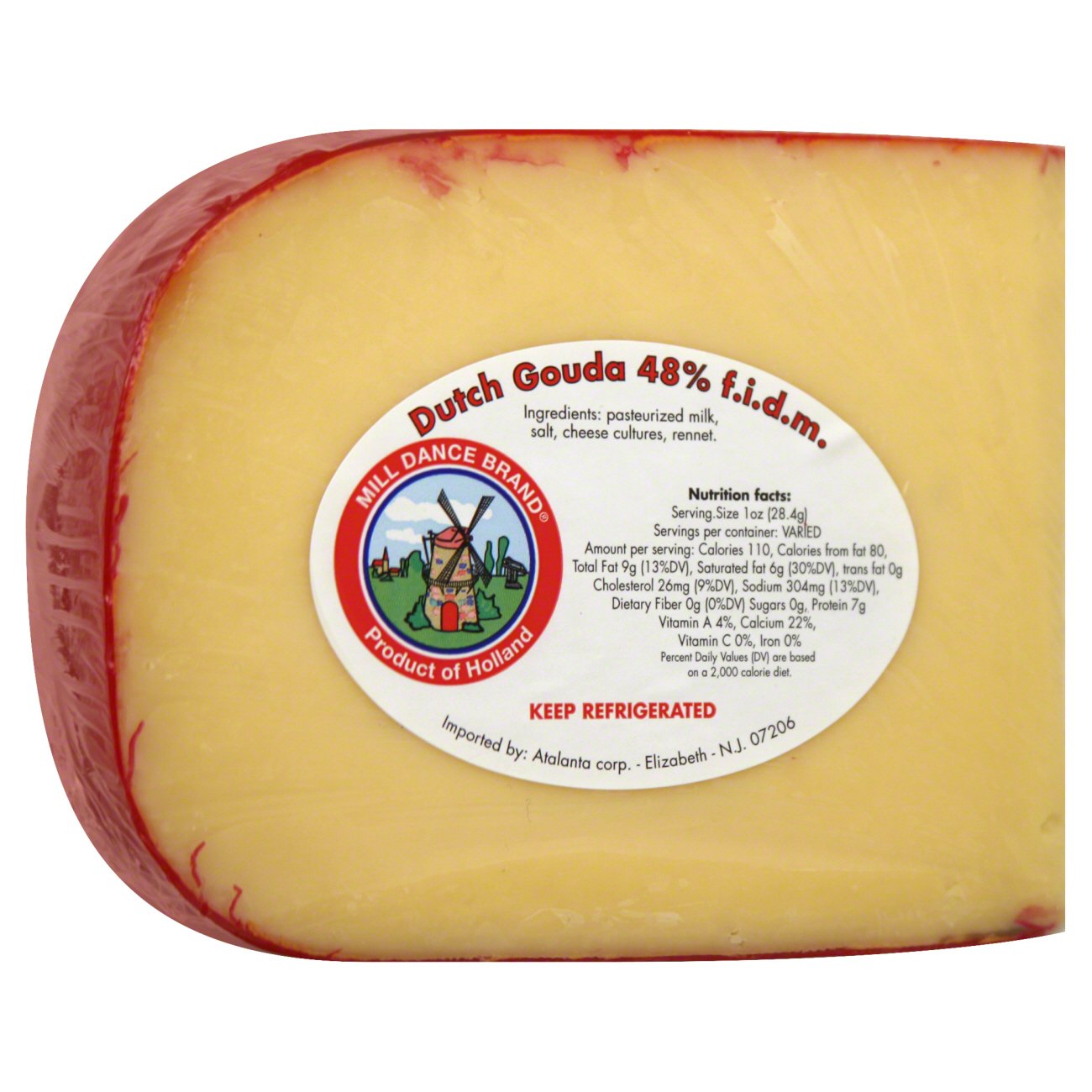 Mill Dance Brand Red Wax Gouda - Shop Cheese at H-E-B