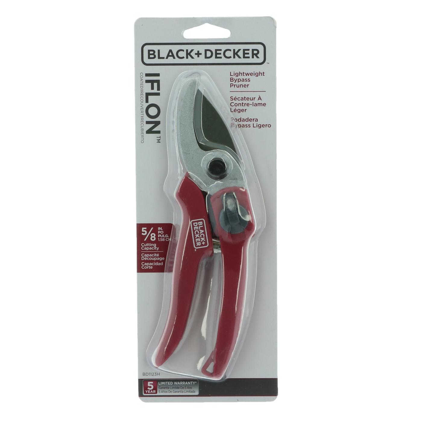 Black & Decker Bypass Pruner Shop Garden tools at HEB