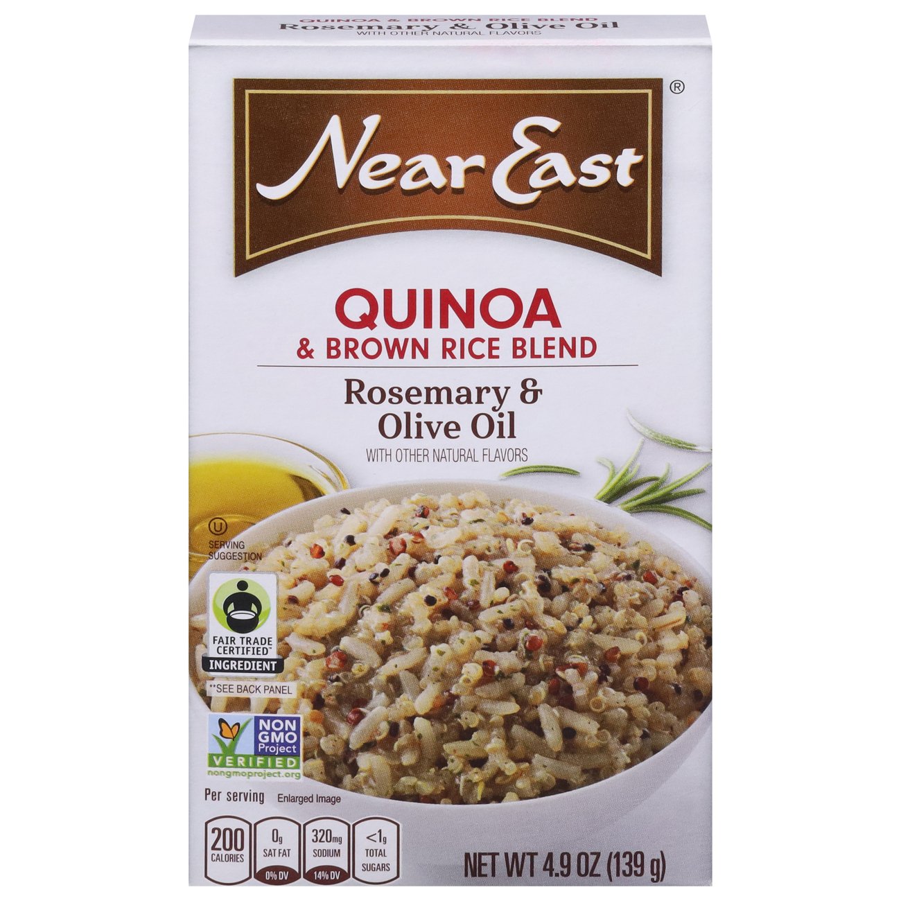 Near East Rosemary & Olive Oil Quinoa Blend Shop Rice & grains at HEB