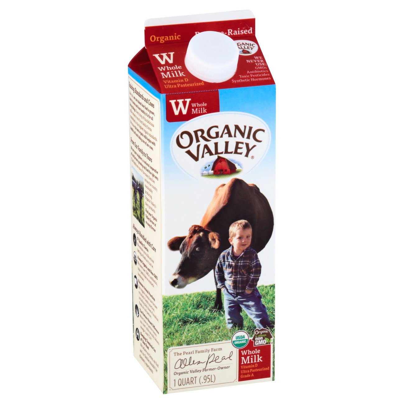 Organic Valley Ultra Whole Milk - Shop Milk at H-E-B