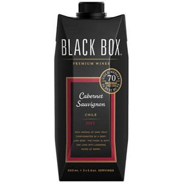 Black Box Cabernet Sauvignon Chile Red Wine, 500 mL