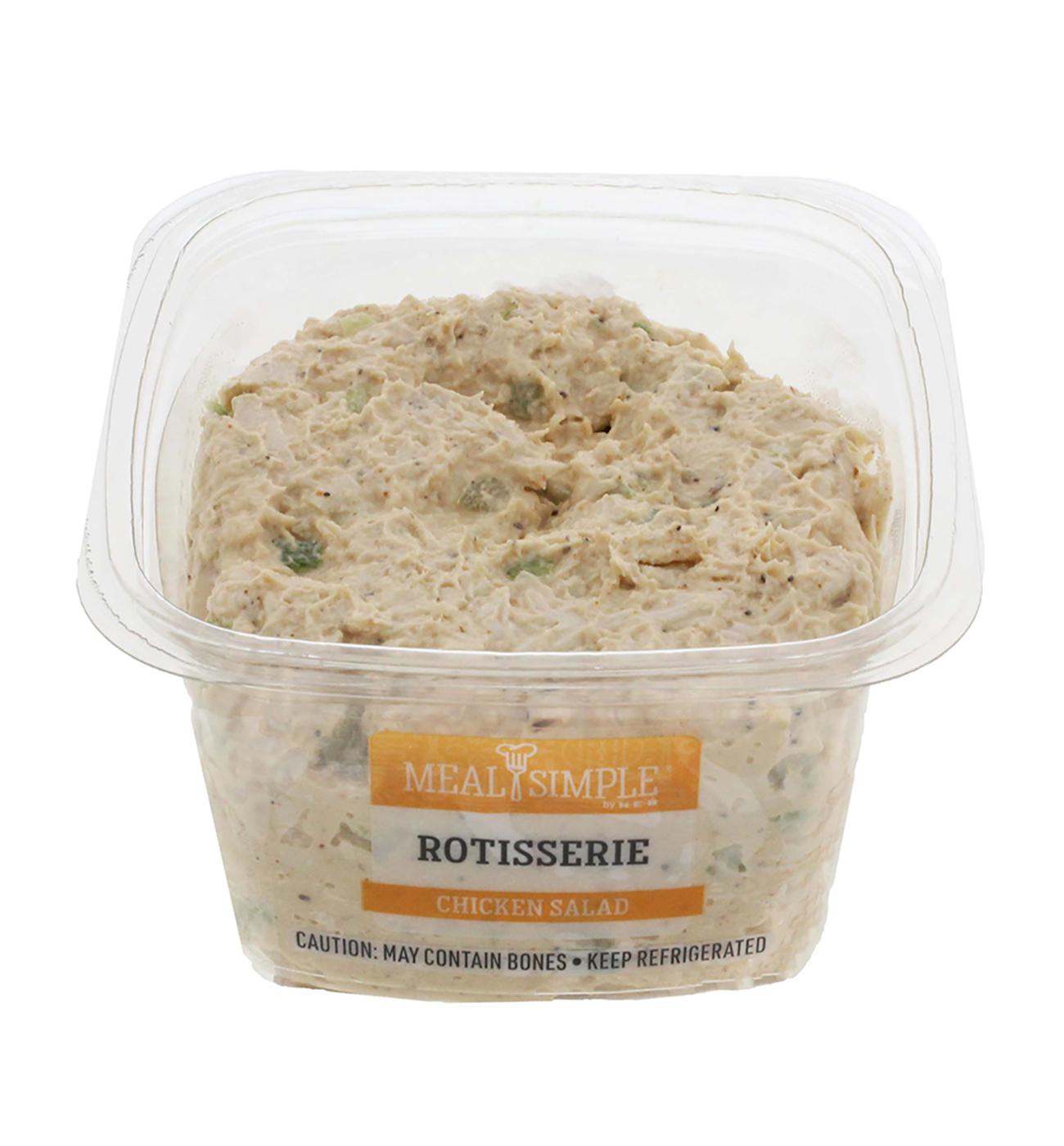 Meal Simple by H-E-B Rotisserie Chicken Salad - Medium; image 1 of 3