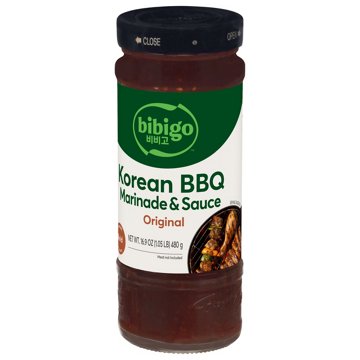 bibigo Korean BBQ Marinade & Sauce - Original, 16.9 oz