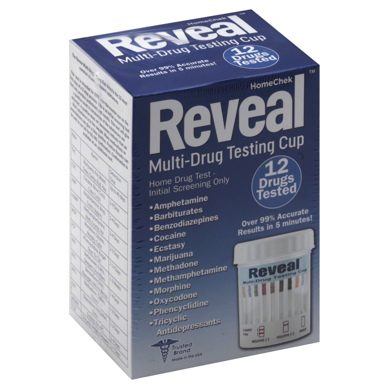 Home Chek Reveal MultiDrug Testing Cup (12 Drugs Tested) Shop at HEB