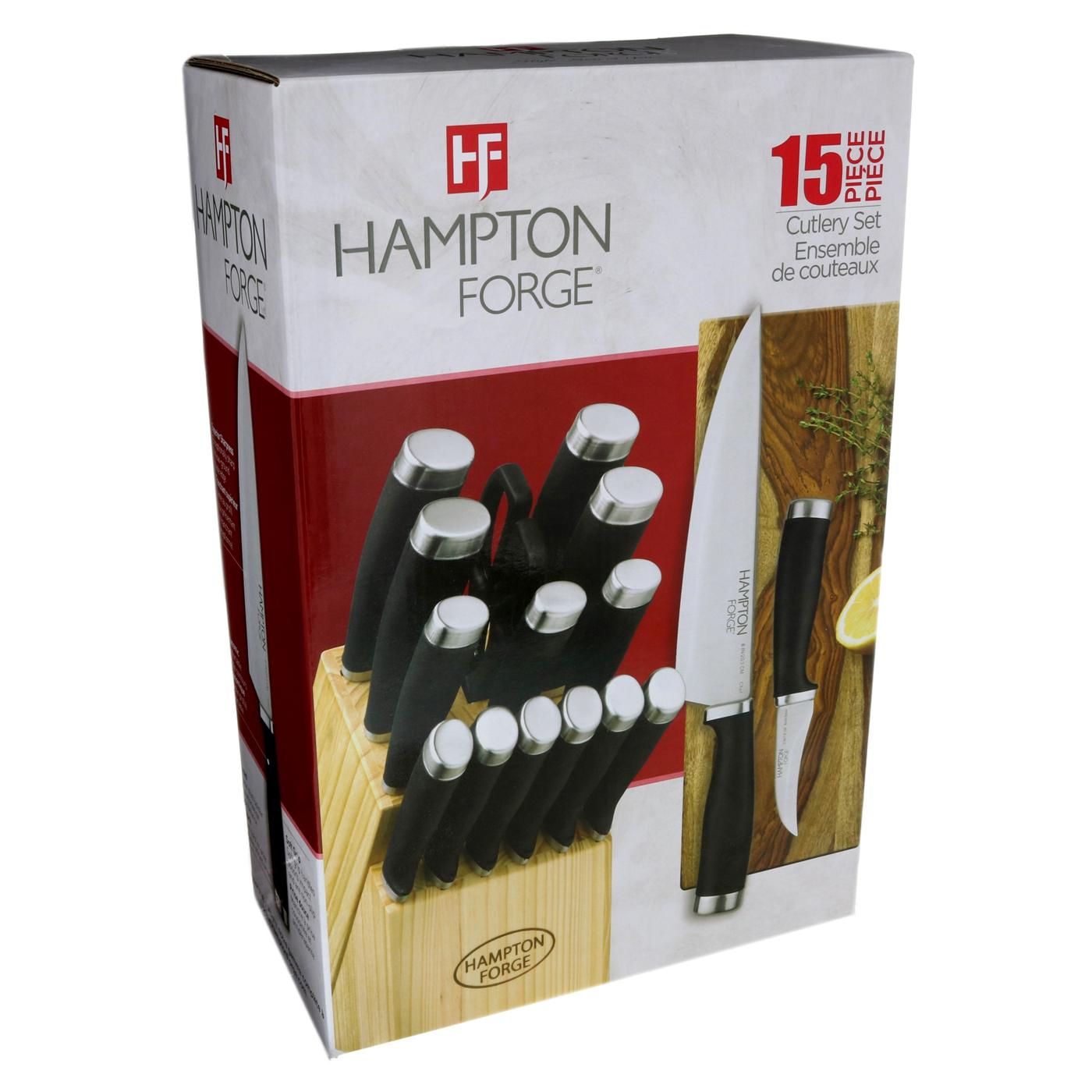 Hampton Forge Epicure 15-Piece Cutlery Set