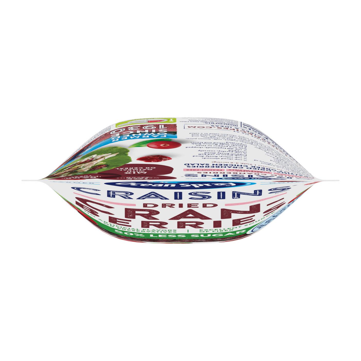 Ocean Spray Craisins 50% Less Sugar Dried Cranberries; image 7 of 7
