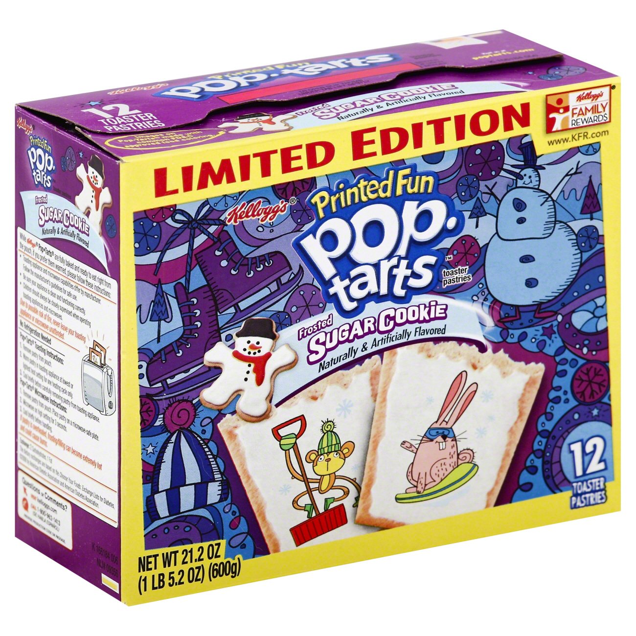 Pop Tarts Sugar Cookie Toaster Pastries Shop Toaster Pastries At H E B