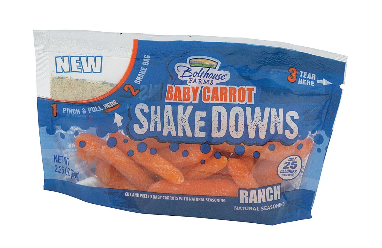 baby carrots and ranch