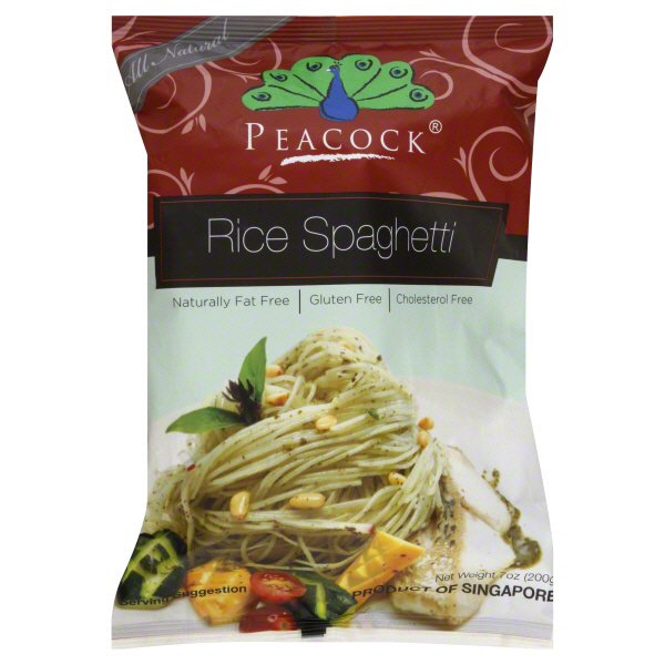 Peacock Rice Spaghetti Pasta - Shop Pasta at H-E-B