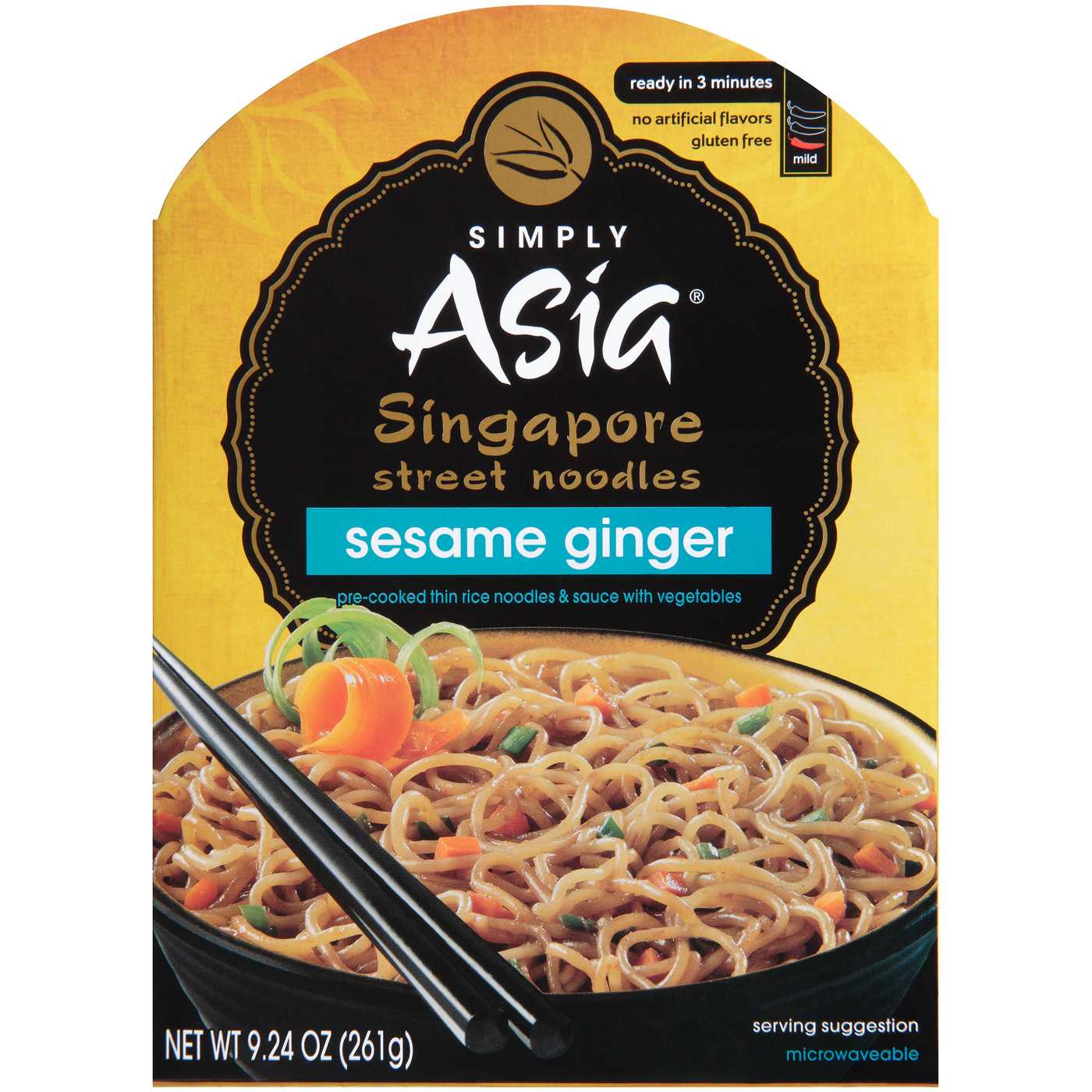 Simply Asia Sesame Ginger Singapore Street Noodles; image 1 of 7