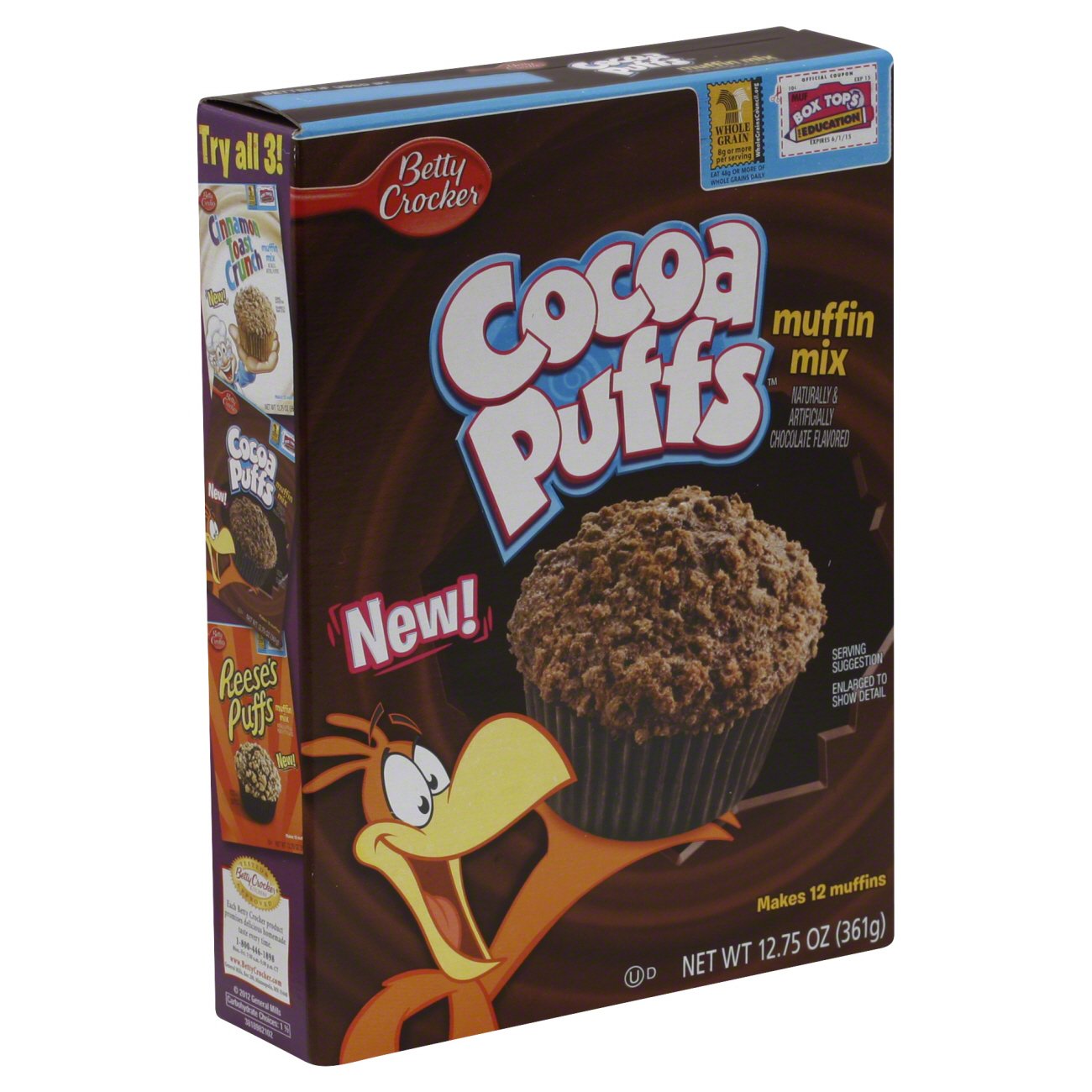 Betty Crocker Cocoa Puffs Muffin Mix - Shop Baking mixes at H-E-B