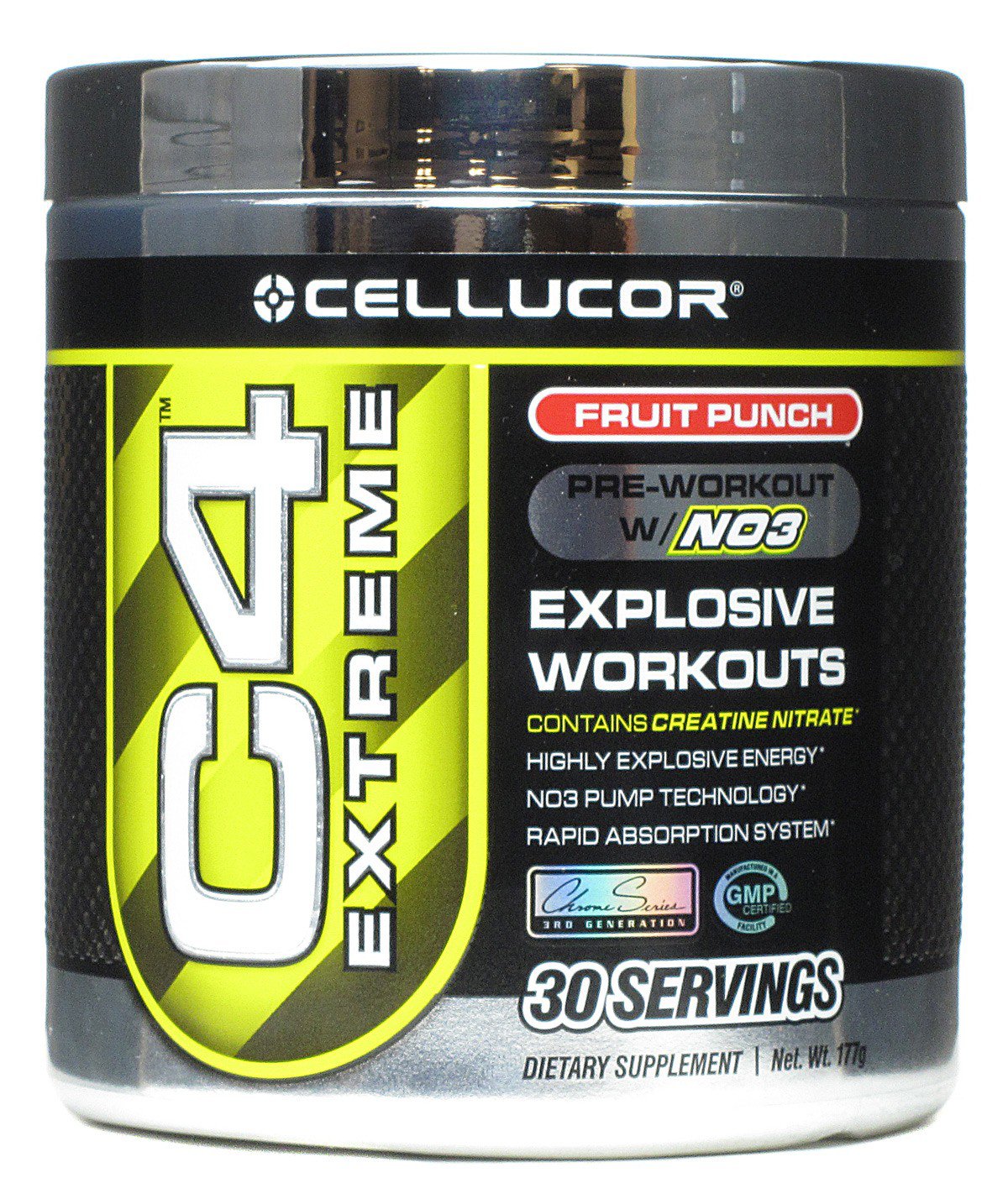 c4 extreme pre workout nutrition facts