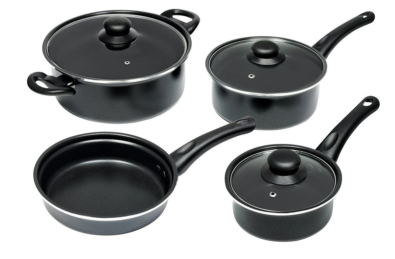 IMUSA Basic Non Stick Aluminum Cookware Set Shop Cookware sets at HEB