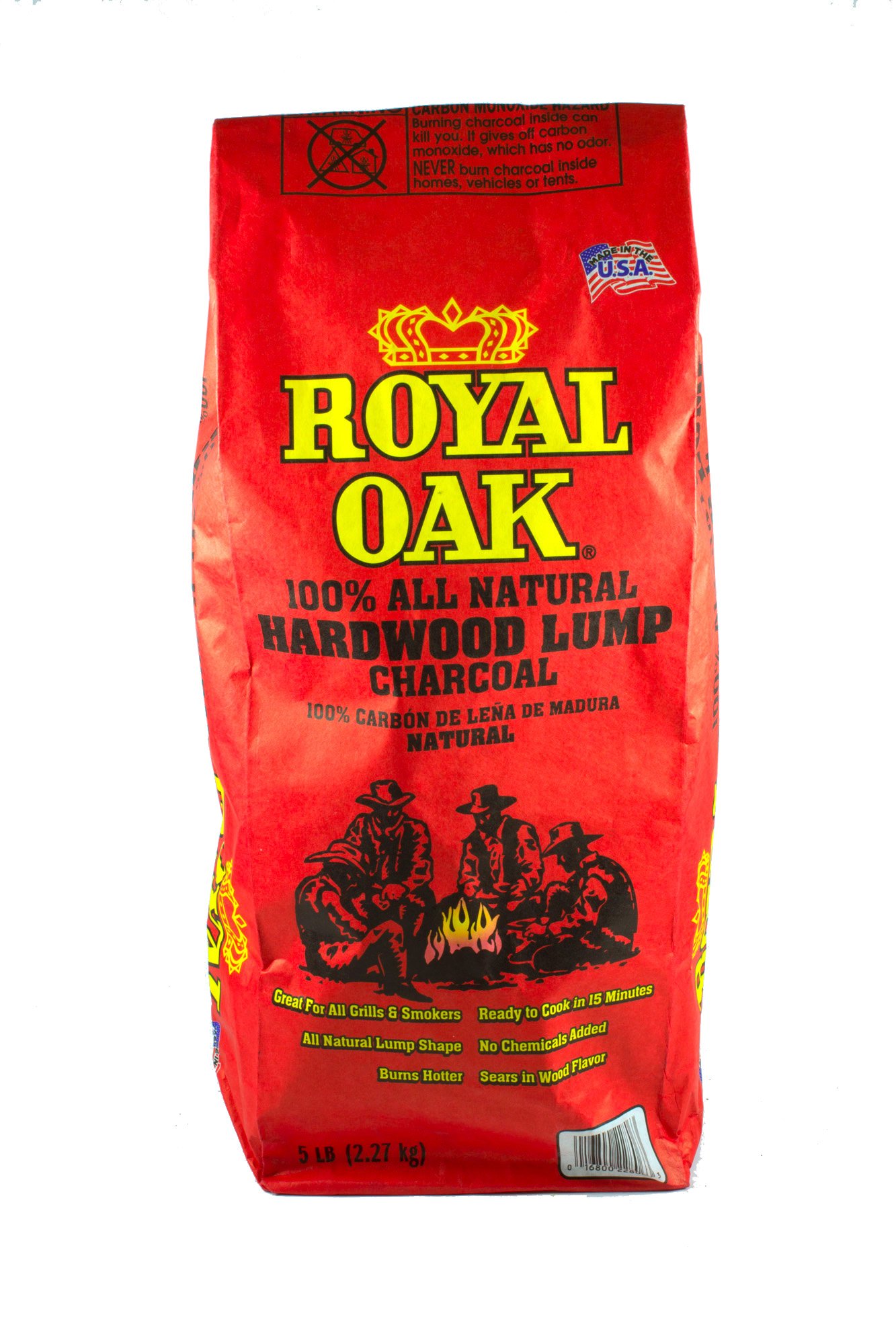 Royal Oak All Natural Hardwood Lump Charcoal - Shop Charcoal, Wood ...