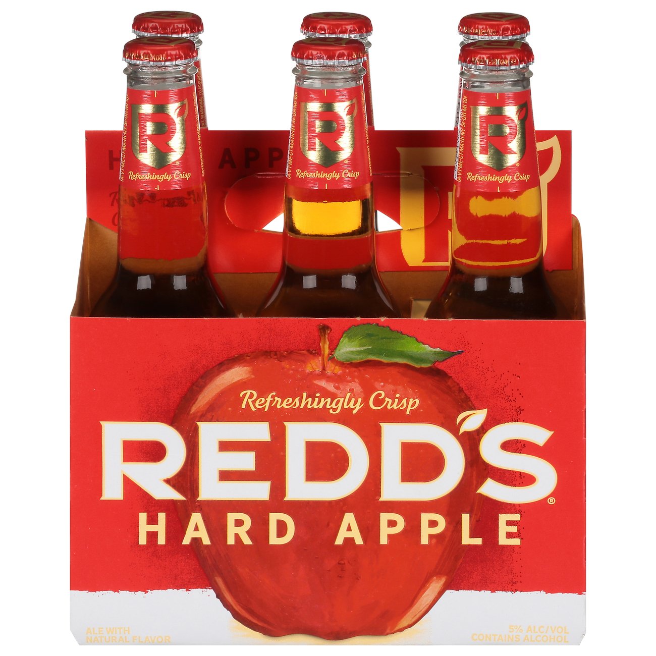 Redd's Apple Ale Beer 12 oz Bottles Shop Hard Cider at HEB