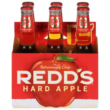 Redd's Apple Ale Beer 6 pk Bottles, 12 oz