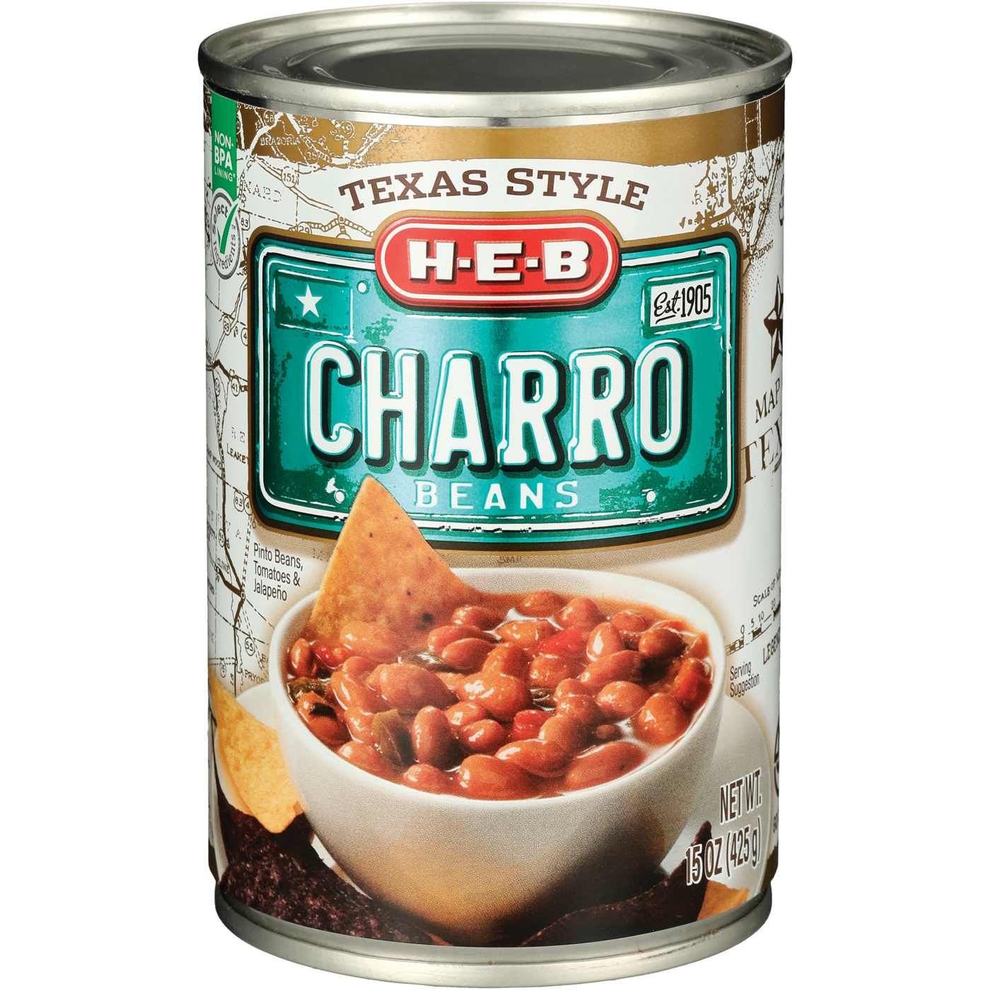 H-E-B Texas Style Charro Beans; image 1 of 2