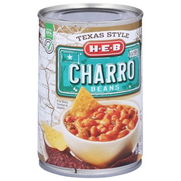 H-E-B Texas Style Charro Beans, 15 oz