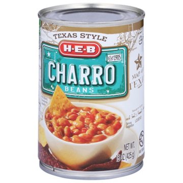H-E-B Texas Style Charro Beans, 15 oz