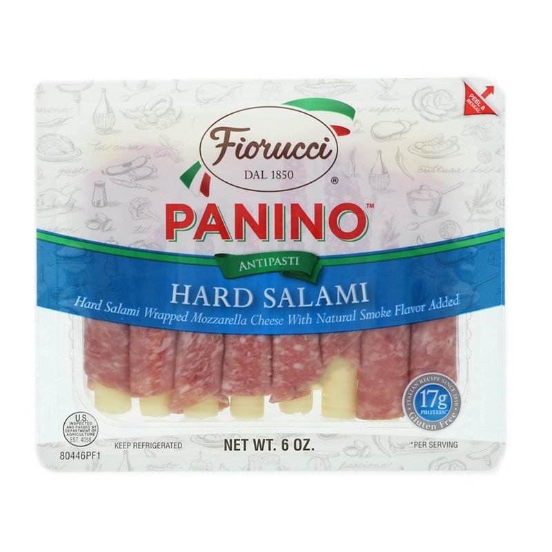 Fiorucci Hard Salami Panino - Shop Cheese at H-E-B