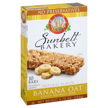 Sunbelt Banana Harvest Chewy Granola Bars
