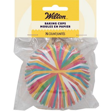 Wilton Color Wheel Baking Cups, 75 ct